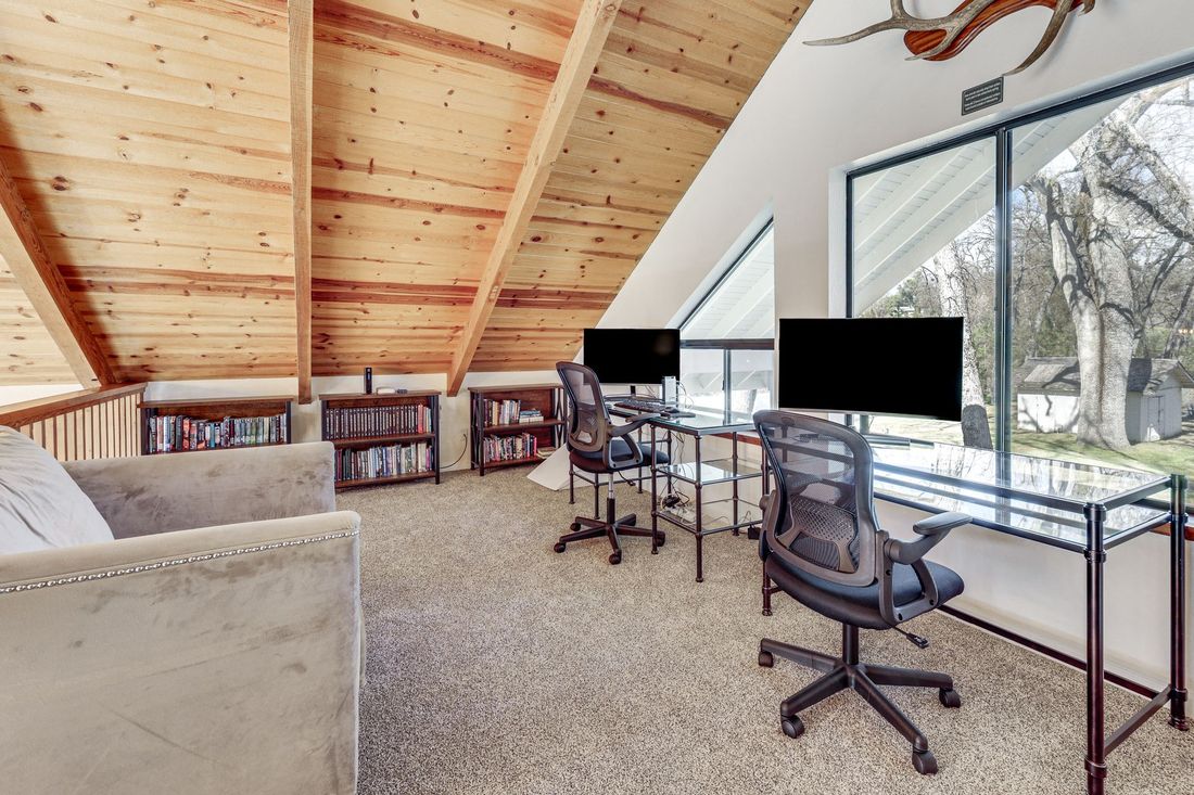 Loft with sleeper sofa